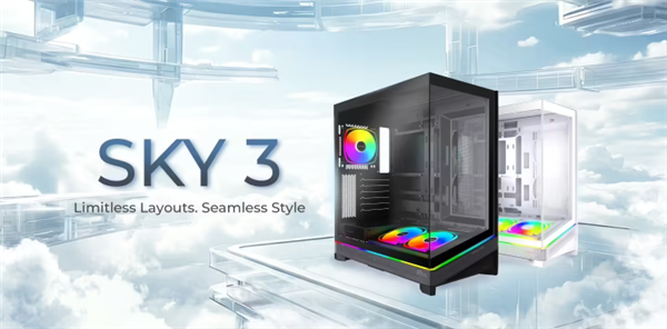门徒娱乐登录：299元！君主科技SKY 3机箱国行上市：兼容全规格主板及背插方案 显卡最大可容445mm